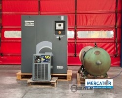 Maschine: ATLAS COPCO ,MINETTI,JEA GA11P / ST144 / Jea R50011Z Schraubenkompressor - Trockner - Tank