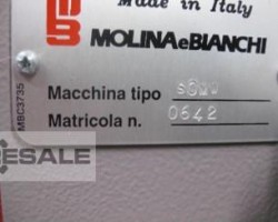 Maschine: MOLINA + BIANCHI Syncron Zero MW type SOMW Einschermaschine