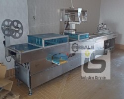 Maschine: ULMA TF Optima 416 Form, Fülle, Versiegelung fester Produkte