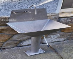 Maschine: KORAX Stainless steel  Handwaschmaschine