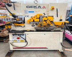 Maschine: GEKA HYDRACROP 55/S Hydraulische Profilstahlschere