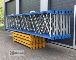 Maschine: JUNG HEINRICH ESMENA lenght: 30,98 lfm. Palettenregale