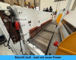 Maschine: WILA HS 205-3 Tafelscheren (hydraulisch)