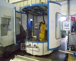 Maschine: STAUBLI Unimation RX160 Bohrzelle mit Fräsroboter