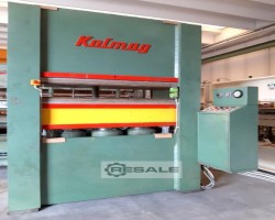 Maschine: KOLMAG - PGP 600 F Rahmenpressen