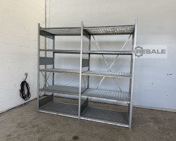 Maschine: DEXION HI280 clear width: 2,71 lfm. Palettenregale