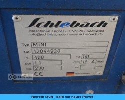 Maschine: SCHLEBACH Mini-Prof Profiliermaschinen