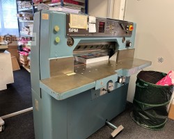 Maschine: WOHLENBERG 76 SCHNEIDEMASCHINE