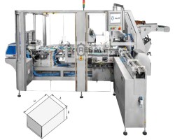 Maschine: MAX KLAT MASCHINENTECHNIK 90-HCI Faltschachtelkartonierer