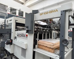 Maschine: BOBST SP 102 BMA Heißfolien-Stempel
