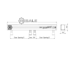 Maschine: CNC DOORMATIC CDDS1000 Doppeltüröffner - für CNC Maschinen mit zwei Türen