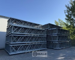 Maschine: DEXION P90 lenght: 14,10 lfm. Palettenregale