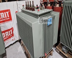 Maschine: FRANCE TRANSFO Dyn05 Transformator 500KVA 10/0,4 kV Öltrafo Bj. 1991