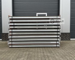Maschine: DEXION P90 lenght: 15,60 lfm. Palettenregale
