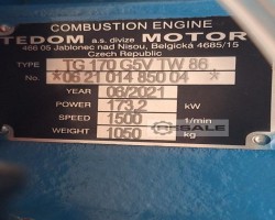 Maschine: TEDOM NATURAL GAS TG170G5VTW86 Gasgeneratoren