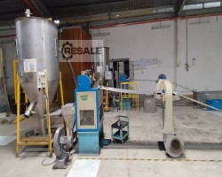 Maschine: ZHANGJIAGANG XIANFENG PE GRANULATING PRODUCTION LINE Recyclingmaschinen für Kunststoffe