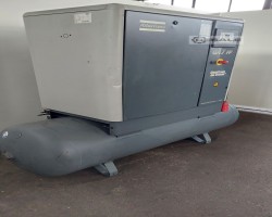 Maschine: ATLAS COPCO GA 7 Kompakt Schraubenkompressor / Kompaktanlage