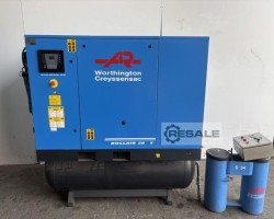 Maschine: WORTHINGTON CREYSSENSAC RLR208B500G10 Luftkompressor und Trockner