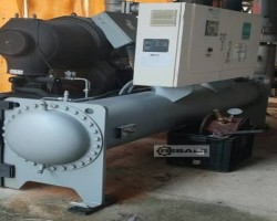 Maschine: MITSUBISHI ELECTRIC LSBLG540/MCF-V Wassergekühlter Kaltwassersatz VTO 150RT