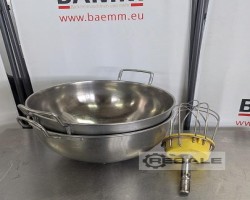 Maschine:   Rund Kessel mit Schneebesen