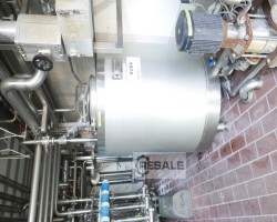 Maschine:  1,000 liter water tank Edelstahltanks