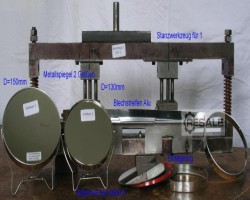 Maschine: OWN Various Werkzeuge für die Herstellung von Kosmetikspiegeln