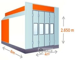 Maschine: VOGAMAKINA L6000 Lackierkabine Premium