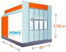 Maschine: VOGAMAKINA Premium  L7000 Oberflächenbeschichtungsanlagen Lackierkabine
