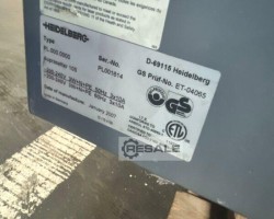 Maschine: HEIDELBERG Suprasetter 105 CTP Systeme