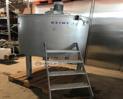 Maschine: REIMELT Inhalt 1200 Liter Edelstahlbehälter