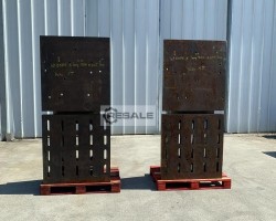 Maschine:  2075 x 1000 x 700 mm Aufspannwinkel