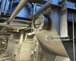 Maschine: WIEGAND MVR, 1 stage Eindampfungsanlage 40.000 kg/h