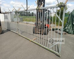 Maschine:   Industrietor Einfahrtstor ca. 8 x 2 m