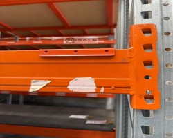 Maschine: META THYSSEN  K: 140x50mm, 3.600 mm Palettenregale