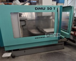 Maschine: DECKEL MAHO DMU 50T CNC Universalfräsmaschinen