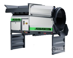 Maschine: ASCO SD Compact With The Bunker Trommelsiebmaschinen