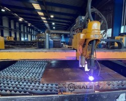 Maschine: MICROSTEP MG 6001.25 PRGB Plasmaschneidmaschinen