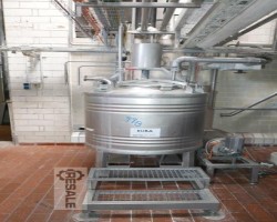 Maschine:  800 Liter cleaning container Lagertank aus V2A