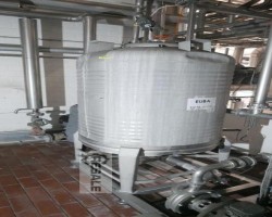 Maschine:  1.000 Liter Liter Wassertank/ Lagertank aus V2A
