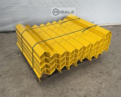 Maschine: SSI SCHäFER H 1.000 mm / width:120 mm Ständerschutz Rammschutz Anfahrschutz