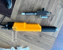 Maschine: VOGAMAKINA Powder enamel equipment gun Pulverbeschichtungsanlagen