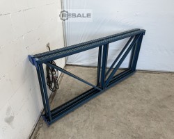 Maschine: ALSER NS 2.500x1.050mm / C80x40x2,00mm Palettenregalständer Regalständer Ständer Regal