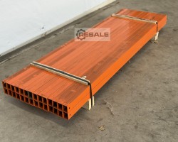 Maschine: STOW 1.980mm/K:52x42 mm/orange Rechteckrohr Stahlrohr Stahlträger Stahl