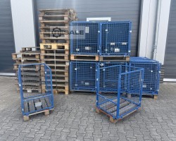 Maschine:  800x600x950mm Gitterbox Gitteraufsatzrahmen