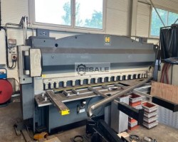 Maschine: HACO HSLX 3008 Blech- und Formstahlscheren
