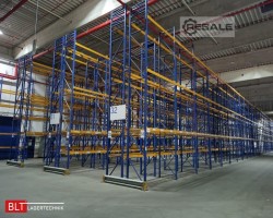 Maschine: JUNGHEINRICH DELTA 101 lfm. Höhe 7,5m Palettenregale