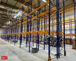 Maschine: JUNGHEINRICH MPB ca. 75,6 lfm. 6,45m H Palettenregale