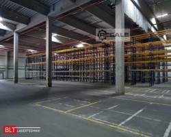 Maschine: JUNGHEINRICH DELTA ca. 50,40 lfm. 7,5m H Palettenregale