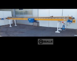 Maschine: ABUS ELV 3.2 T x 9090 mm Einträger-Brückenkran / Hallenkran