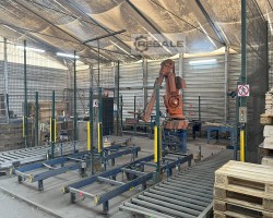 Maschine: ABB, CEKAMON  Europaletten-Sortierung